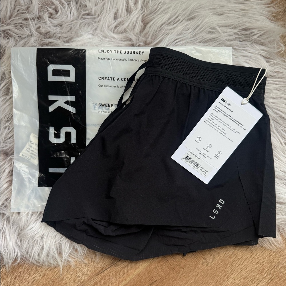 NWT LSKD Accelerate Run Shorts
